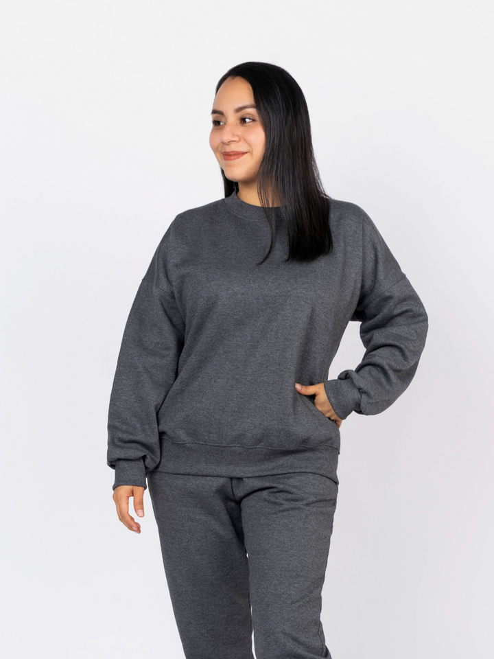POLERA LORENA GRIS OSCURO OUTLET 99