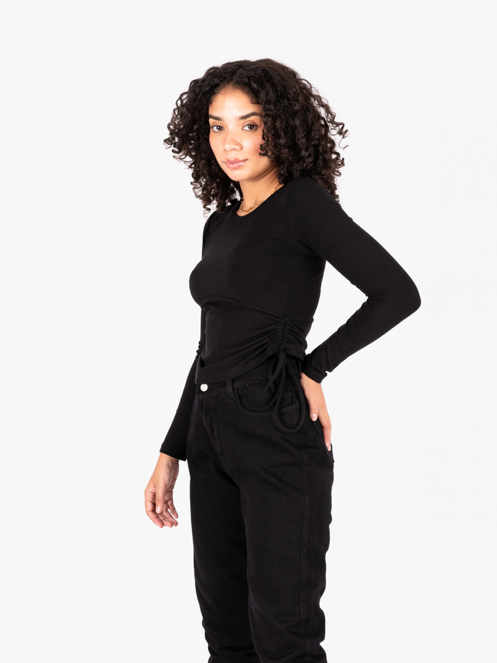 POLO SALMA - NEGRO
