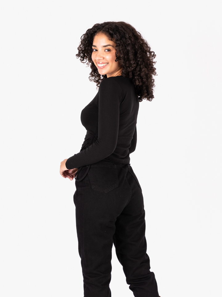POLO SALMA - NEGRO