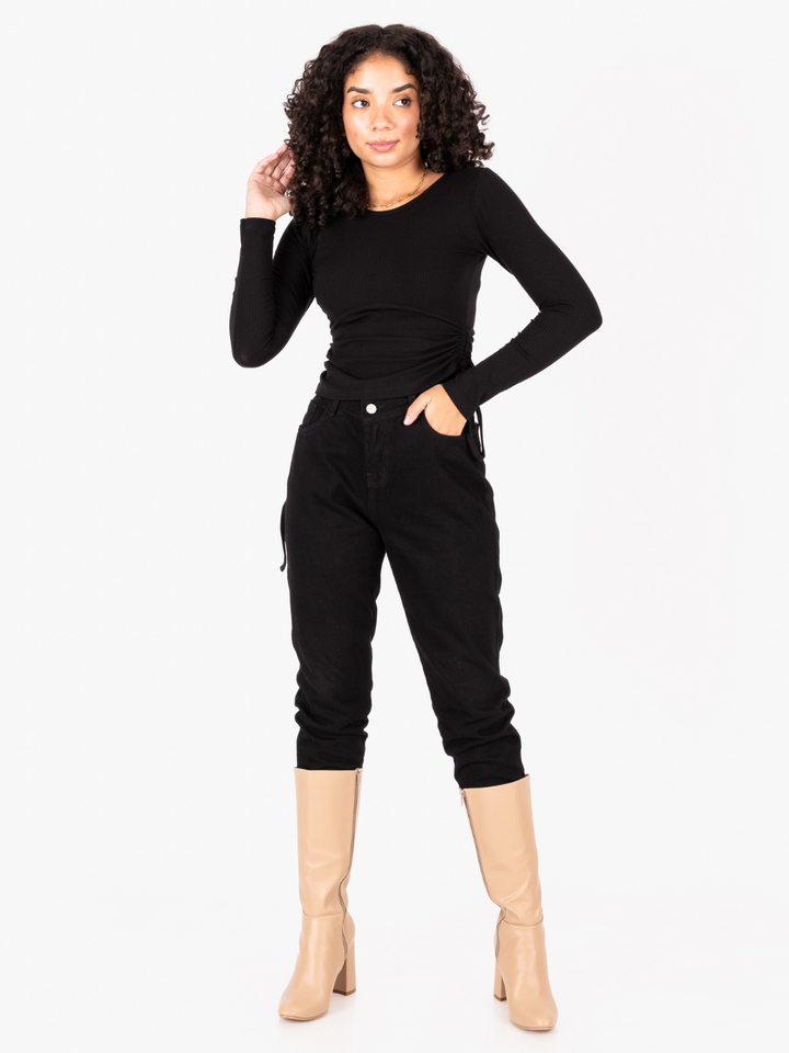 POLO SALMA - NEGRO