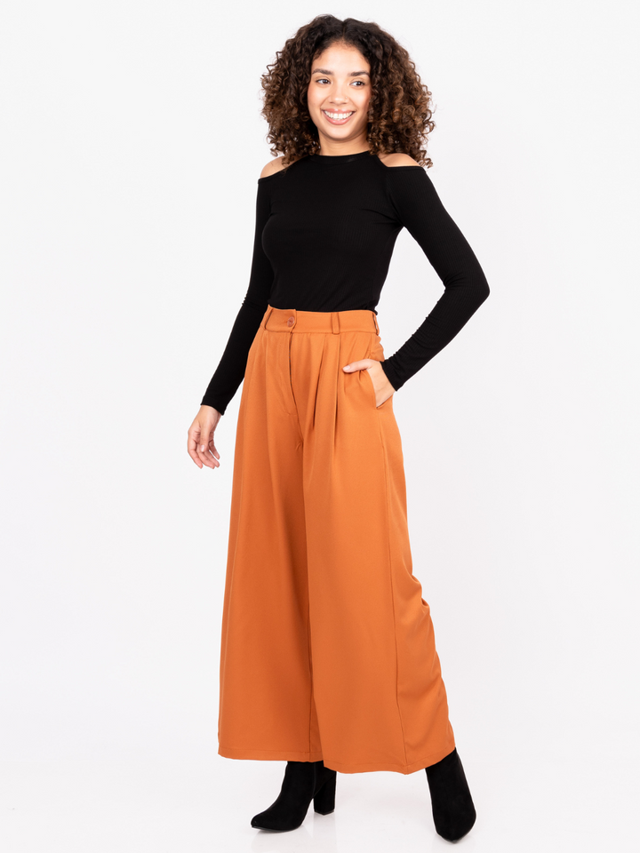 PANTALON BRIELA - CAMELLO
