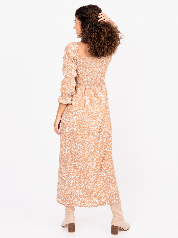 VESTIDO MEGAN - BEIGE