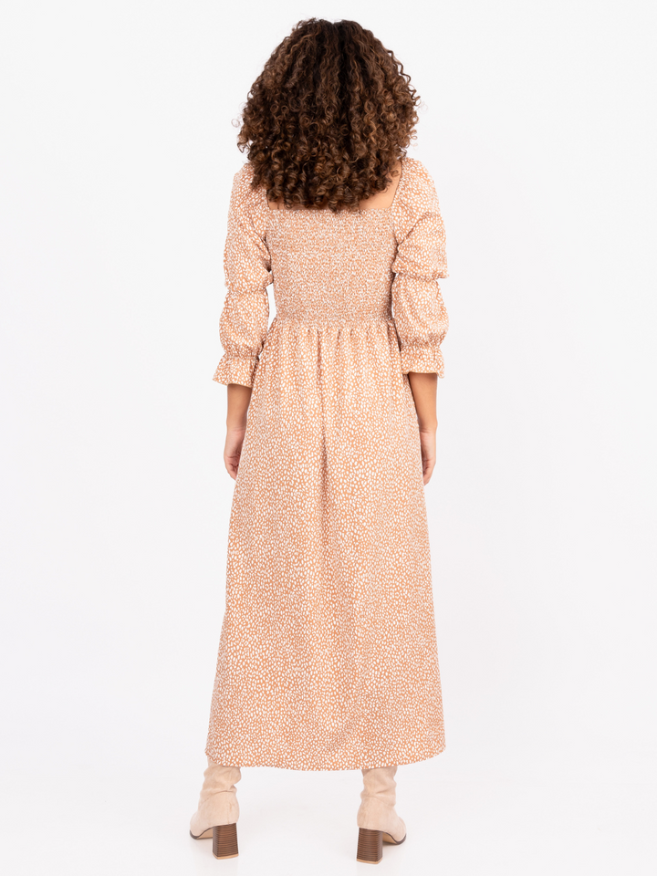 VESTIDO MEGAN - BEIGE