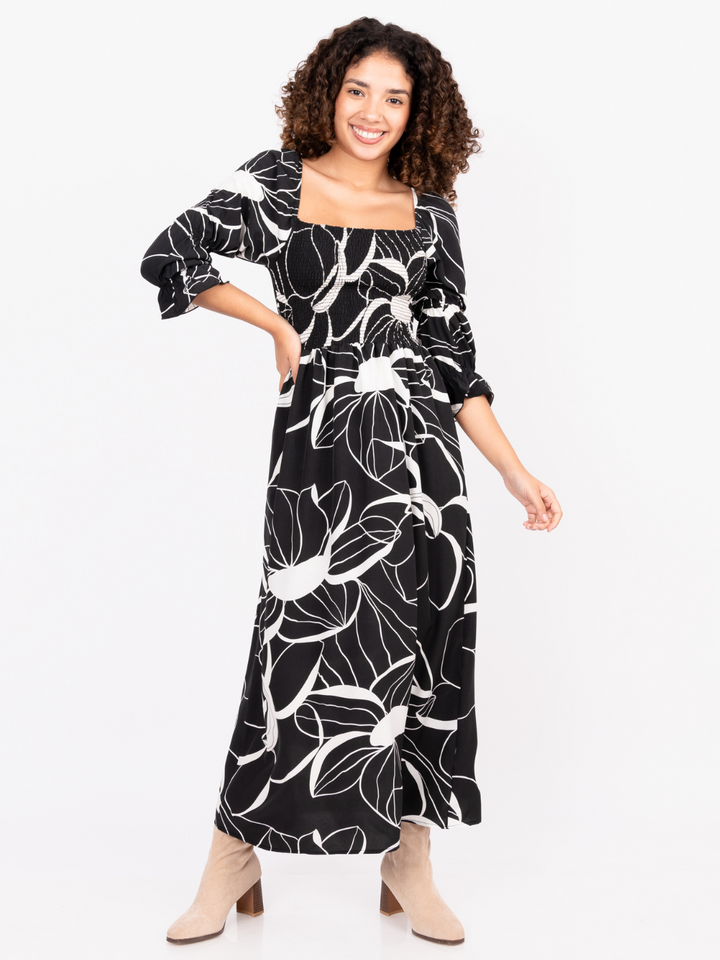 VESTIDO MEGAN - NEGRO