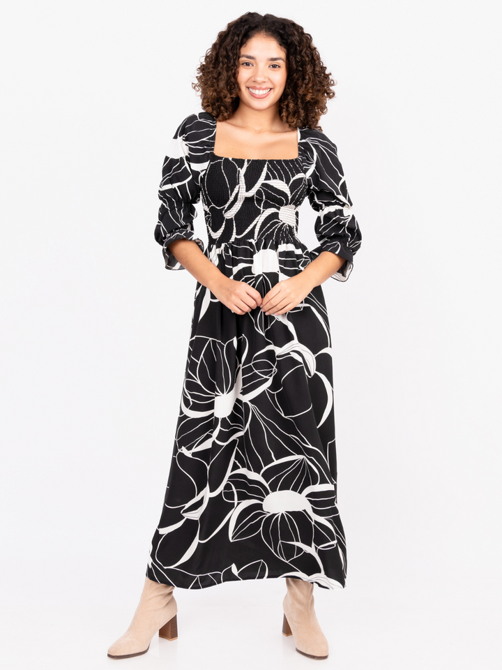 VESTIDO MEGAN - NEGRO