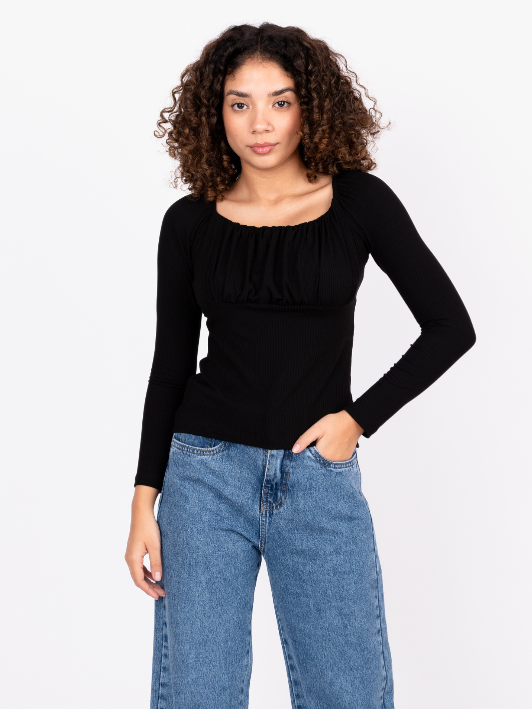 POLO FRESIA - NEGRO