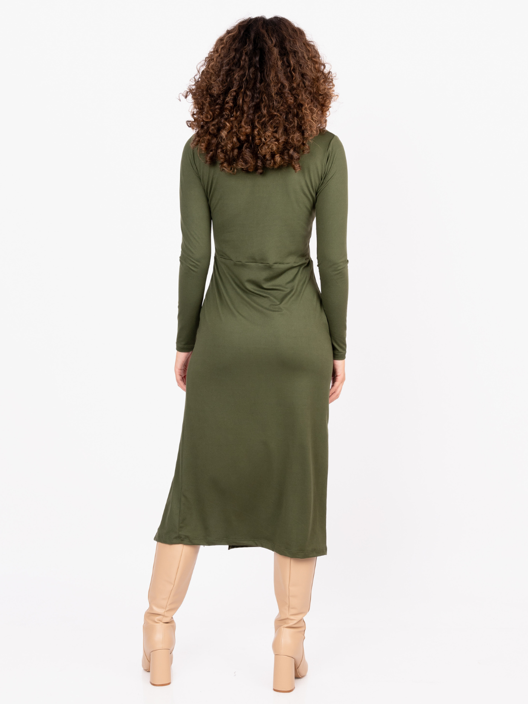 VESTIDO CHLOE - VERDE MILITAR