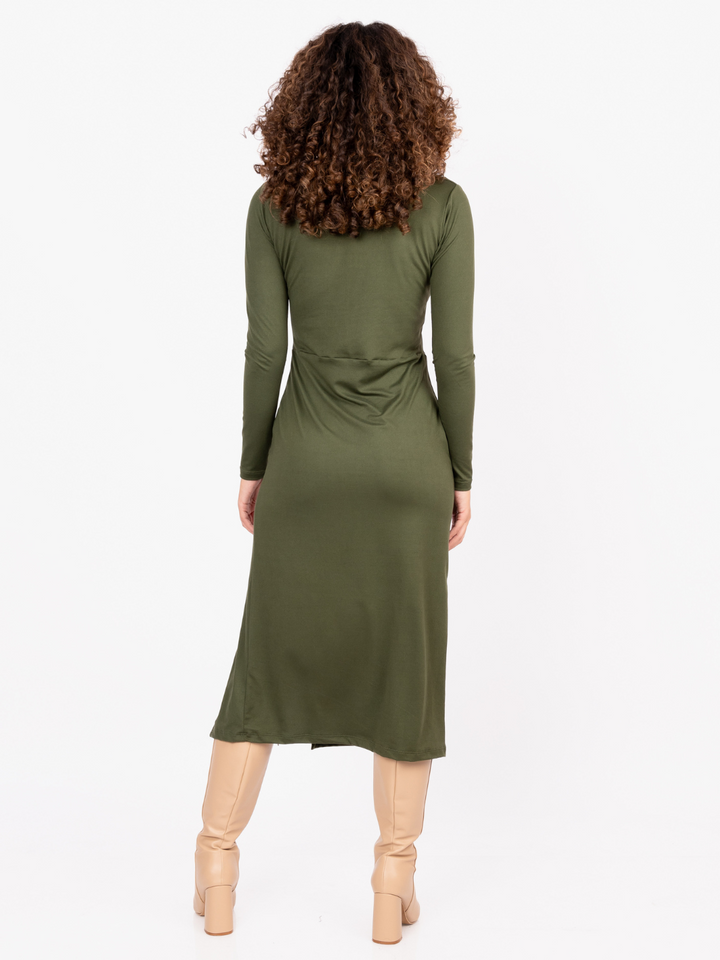 VESTIDO CHLOE - VERDE MILITAR