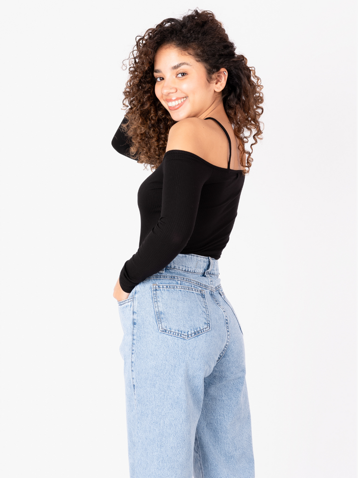 POLO  VIVIANA - NEGRO