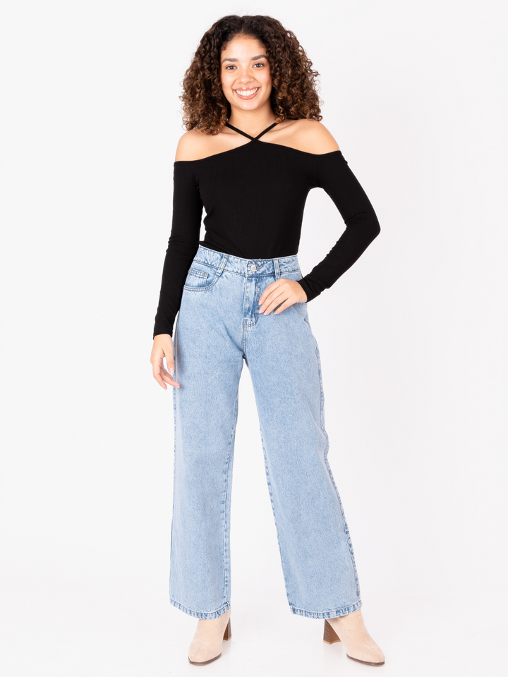 POLO  VIVIANA - NEGRO