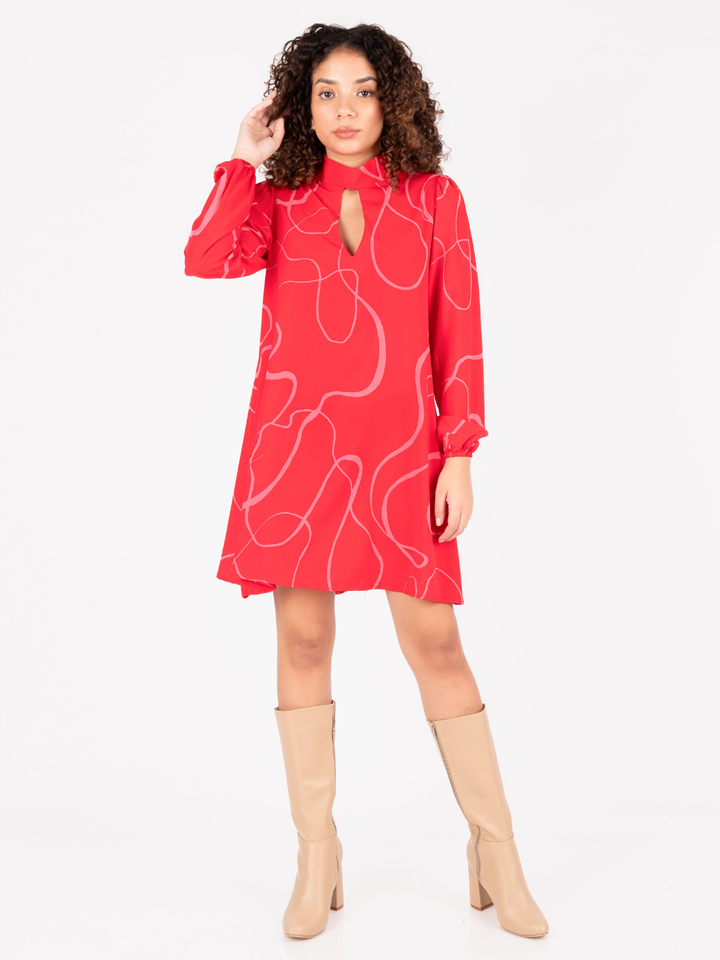 VESTIDO ALIZEE - ROJO