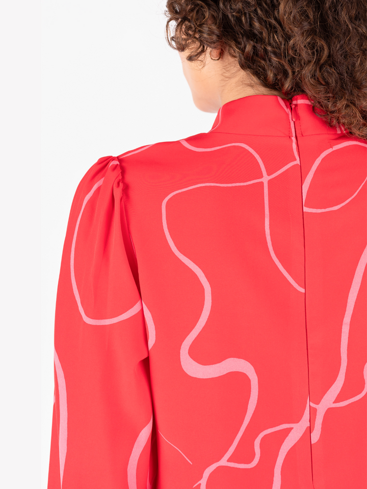 VESTIDO ALIZEE - ROJO