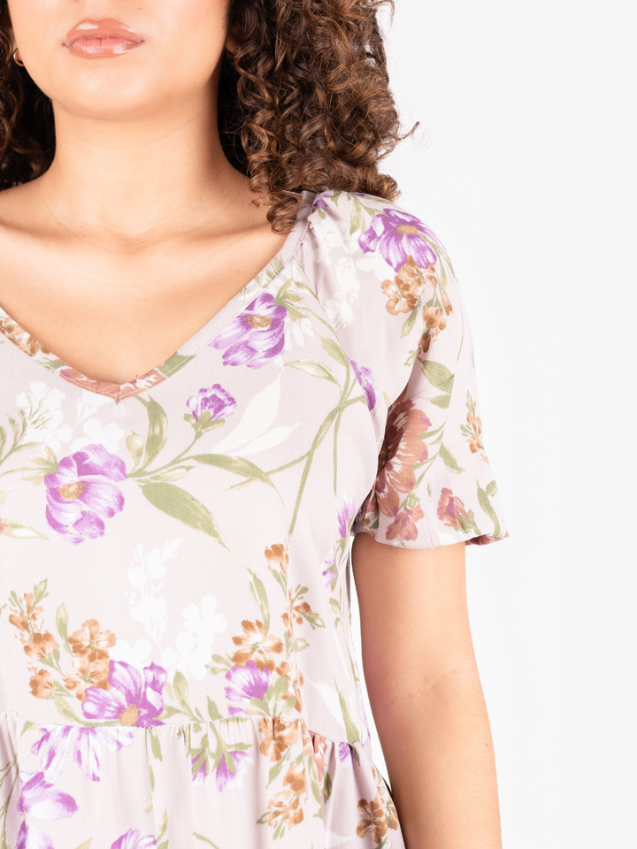 VESTIDO MARIA - LILA PASTEL