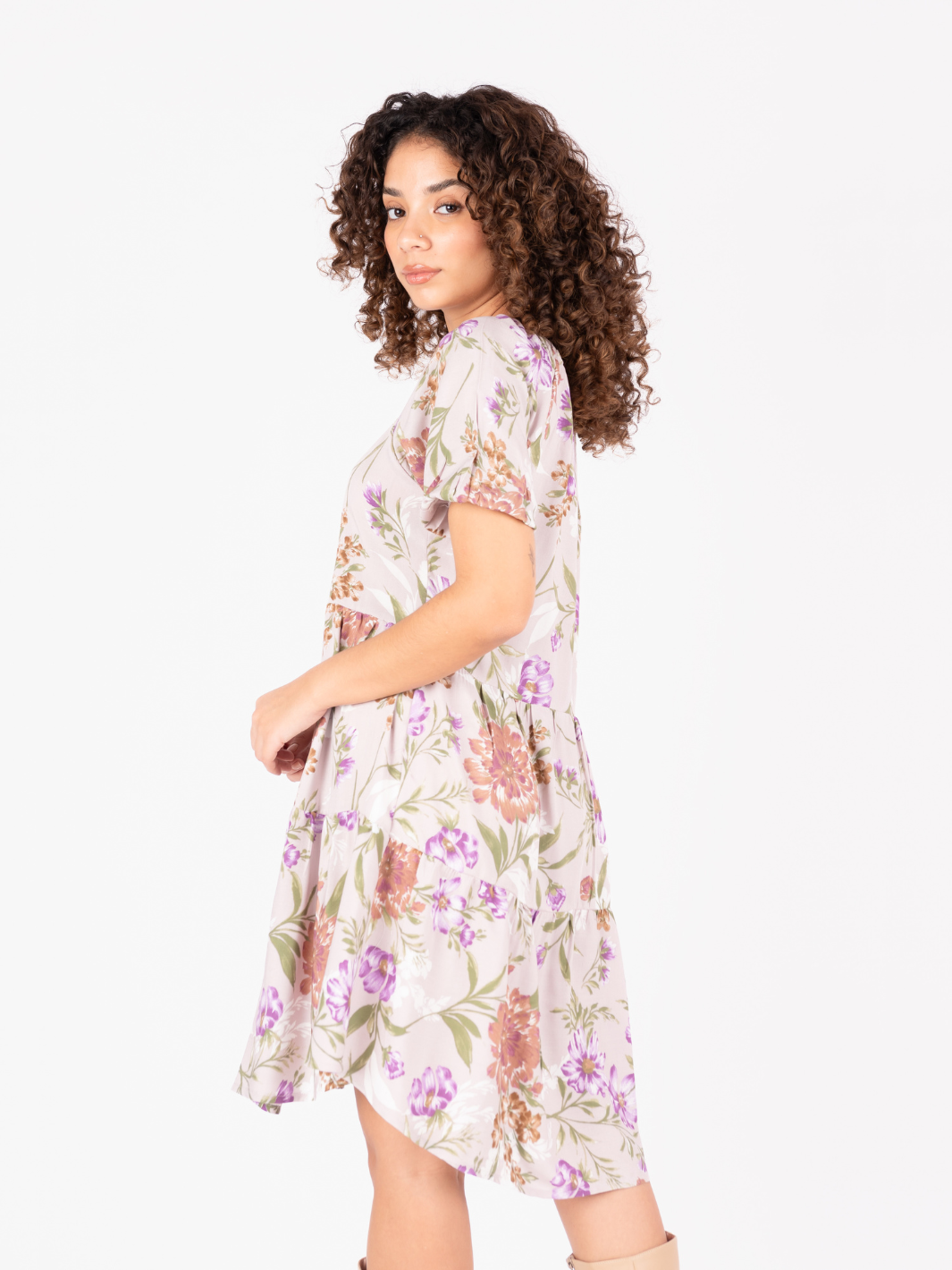 VESTIDO MARIA - LILA PASTEL