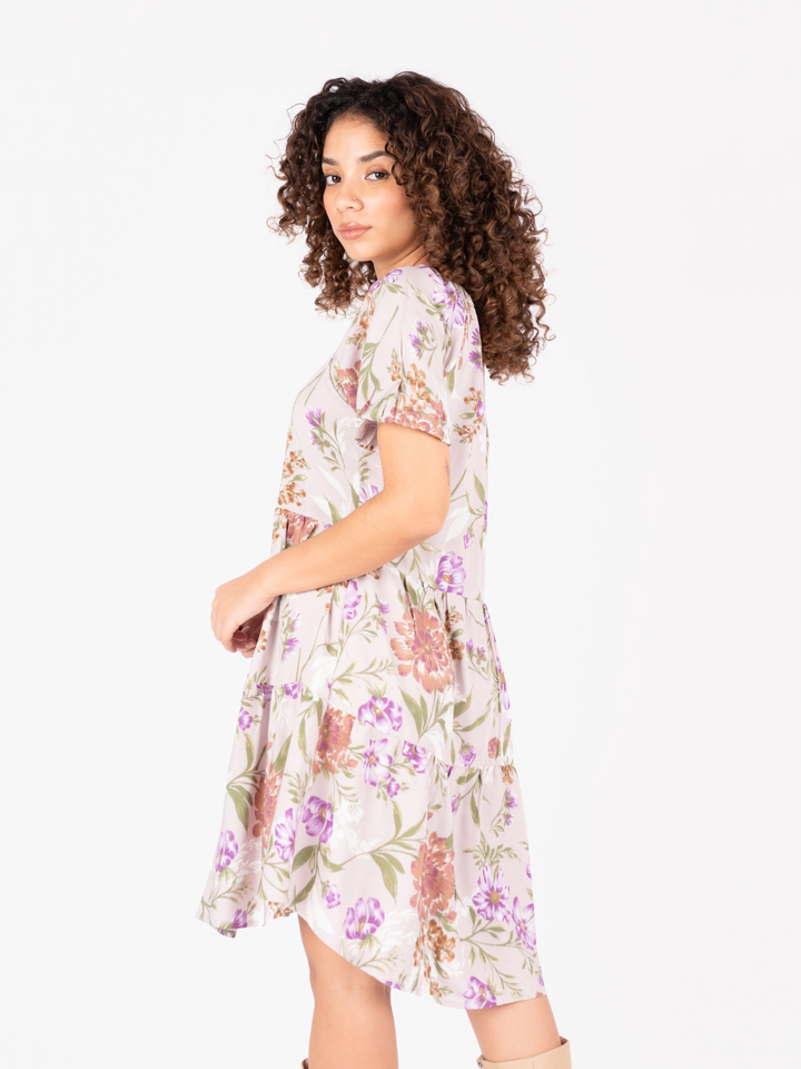 VESTIDO MARIA - LILA PASTEL