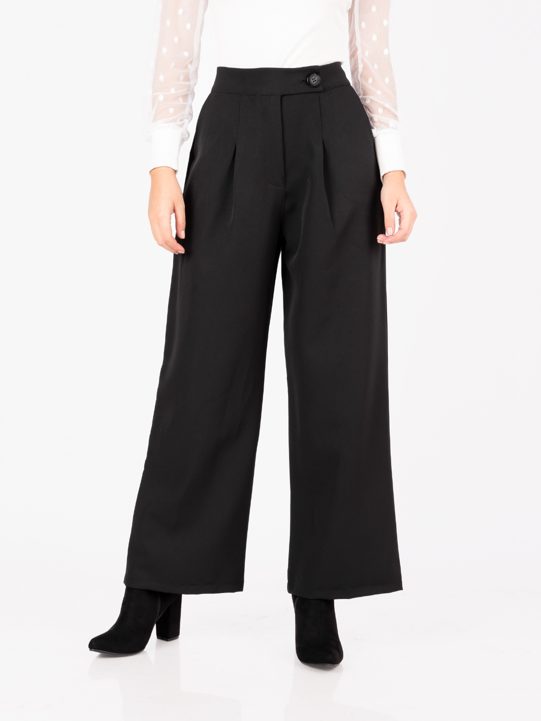PANTALON DONNA - NEGRO