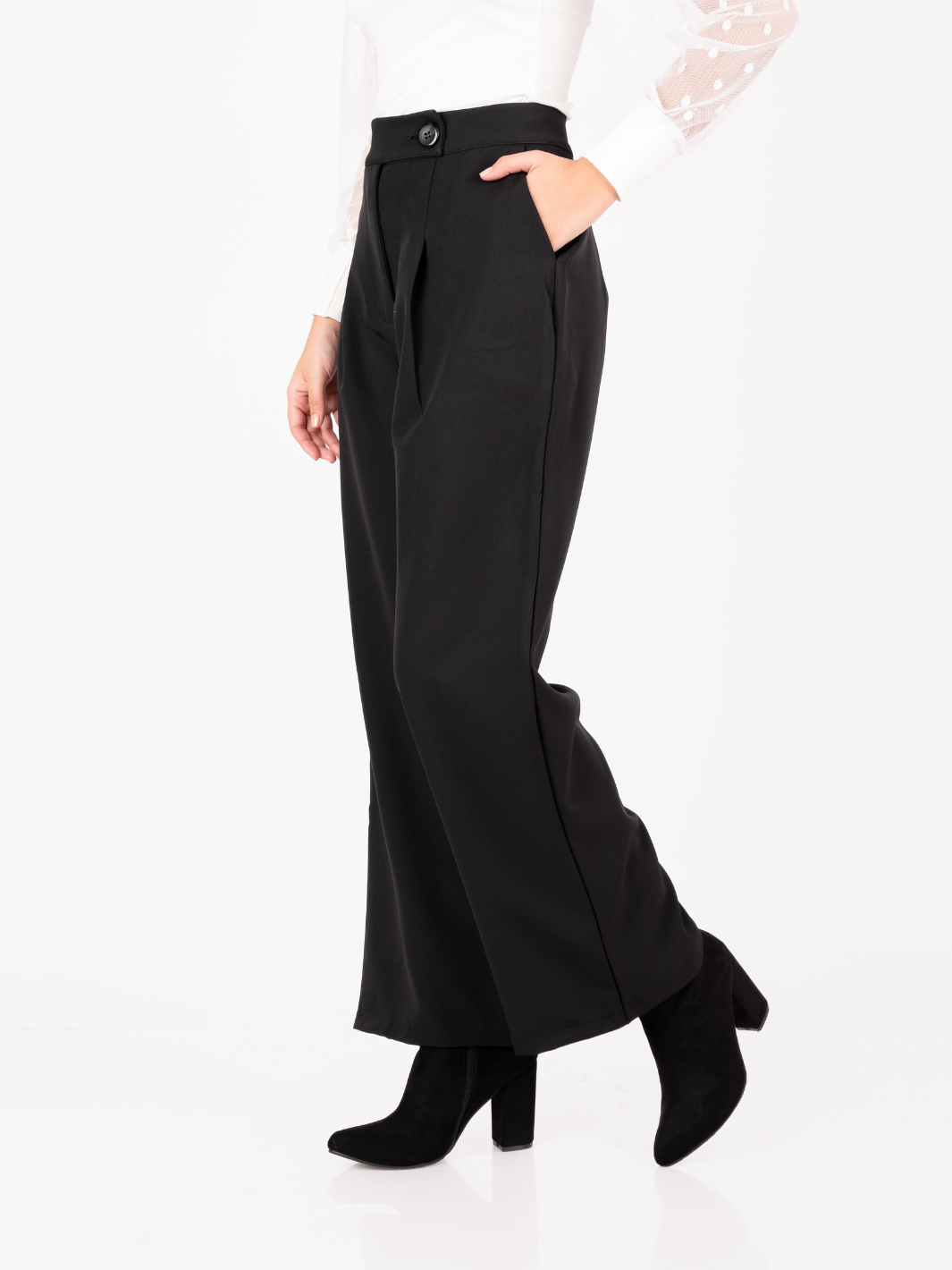 PANTALON DONNA - NEGRO