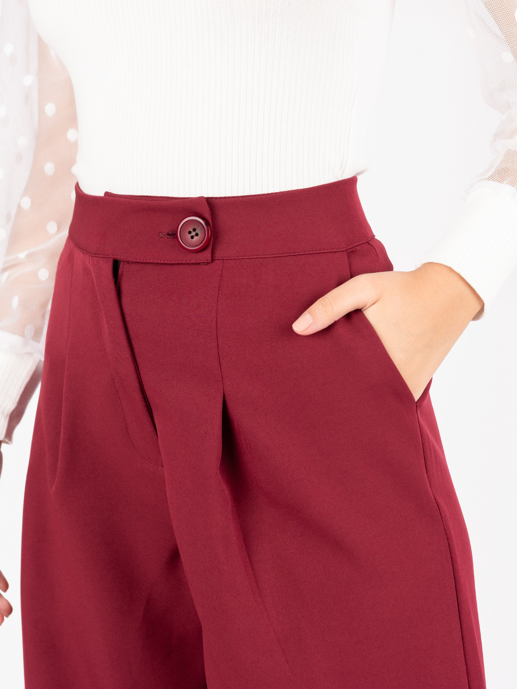 PANTALON DONNA - VINO