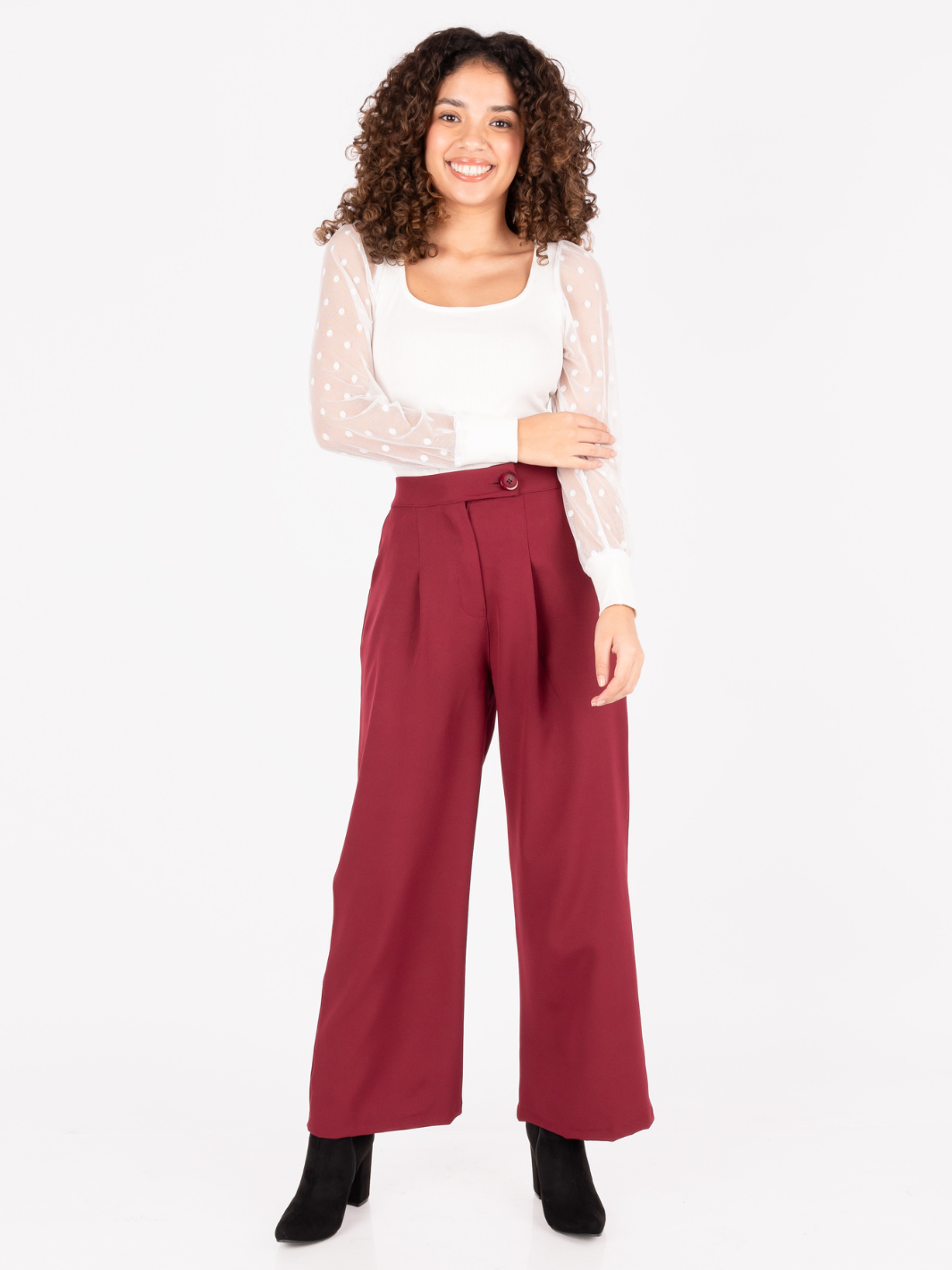 PANTALON DONNA - VINO