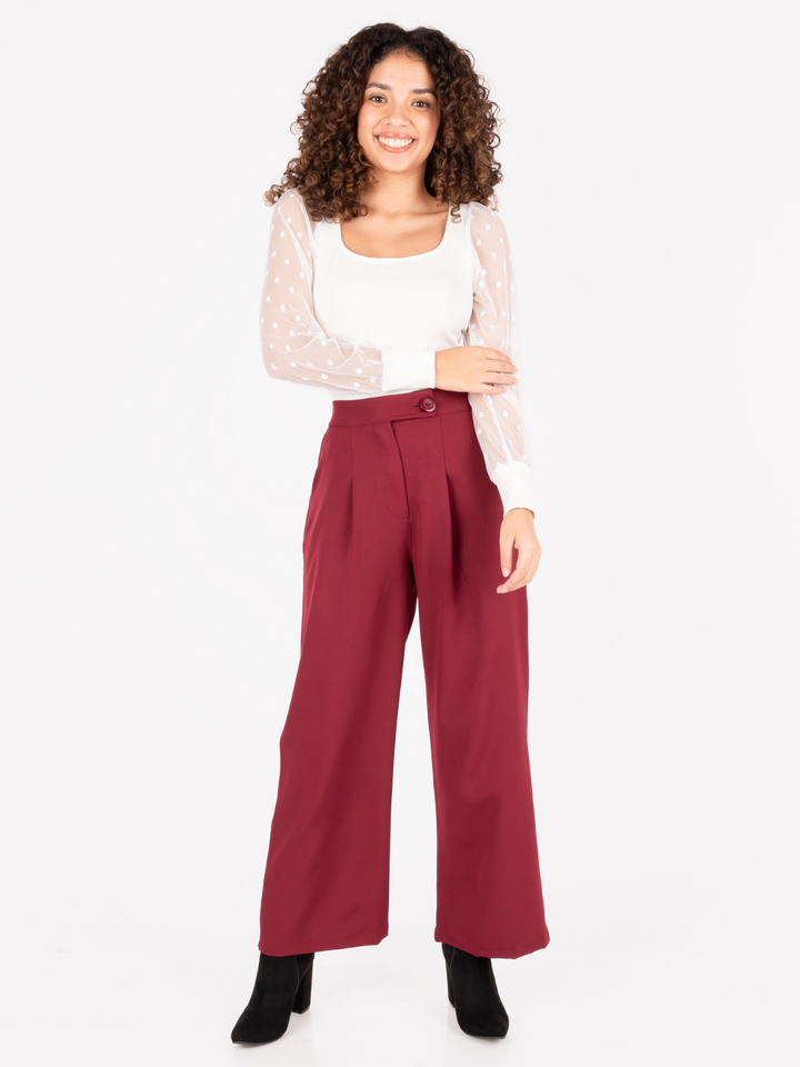 PANTALON DONNA - VINO