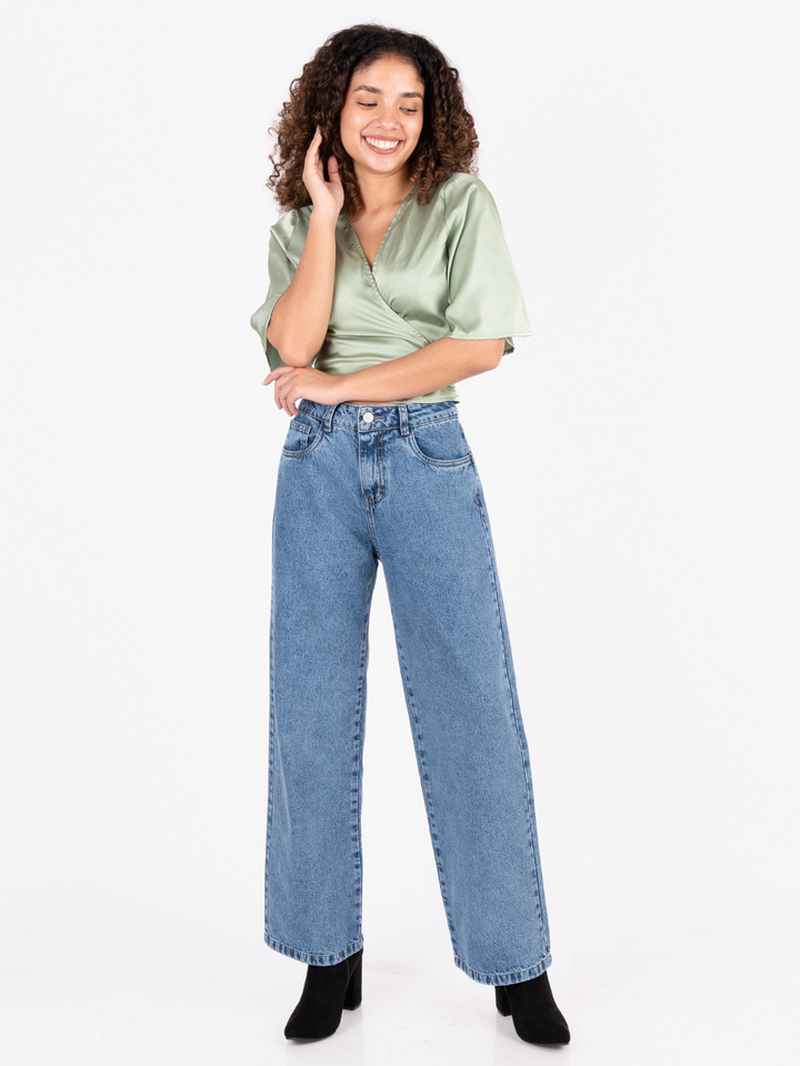 BLUSA AMANDA - VERDE MANZANA