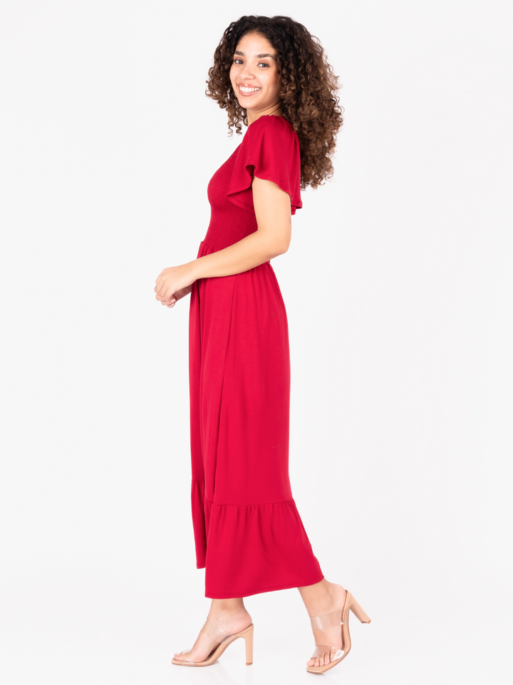 VESTIDO DESIREE - CONCHE VINO