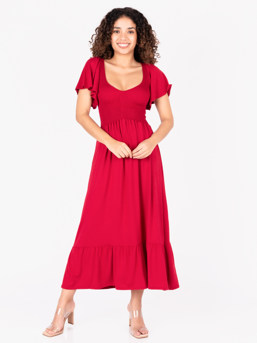 VESTIDO DESIREE - CONCHE VINO