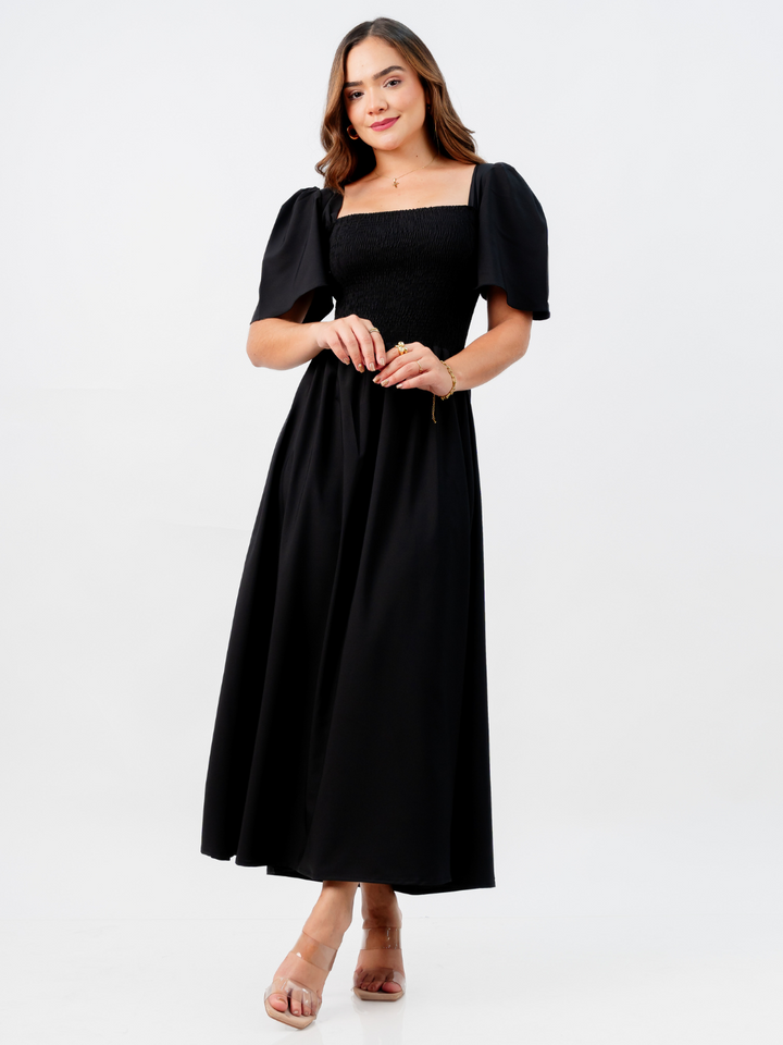 VESTIDO LUCRECIA - NEGRO