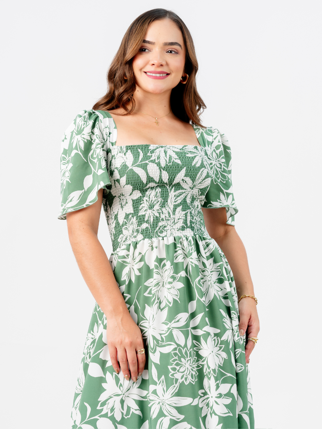 VESTIDO LUCRECIA - VERDE