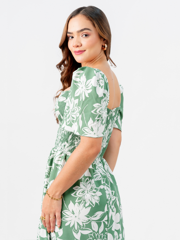 VESTIDO LUCRECIA - VERDE