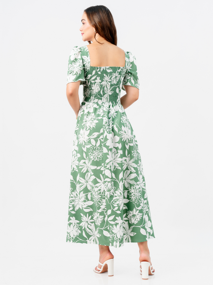 VESTIDO LUCRECIA - VERDE