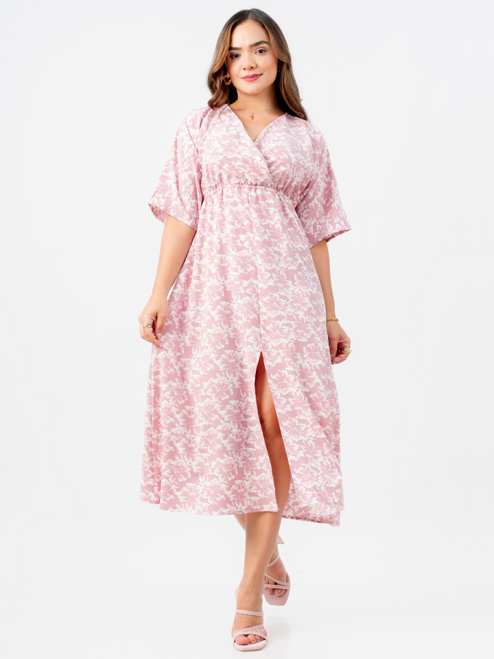 VESTIDO RENATA - PALO ROSA