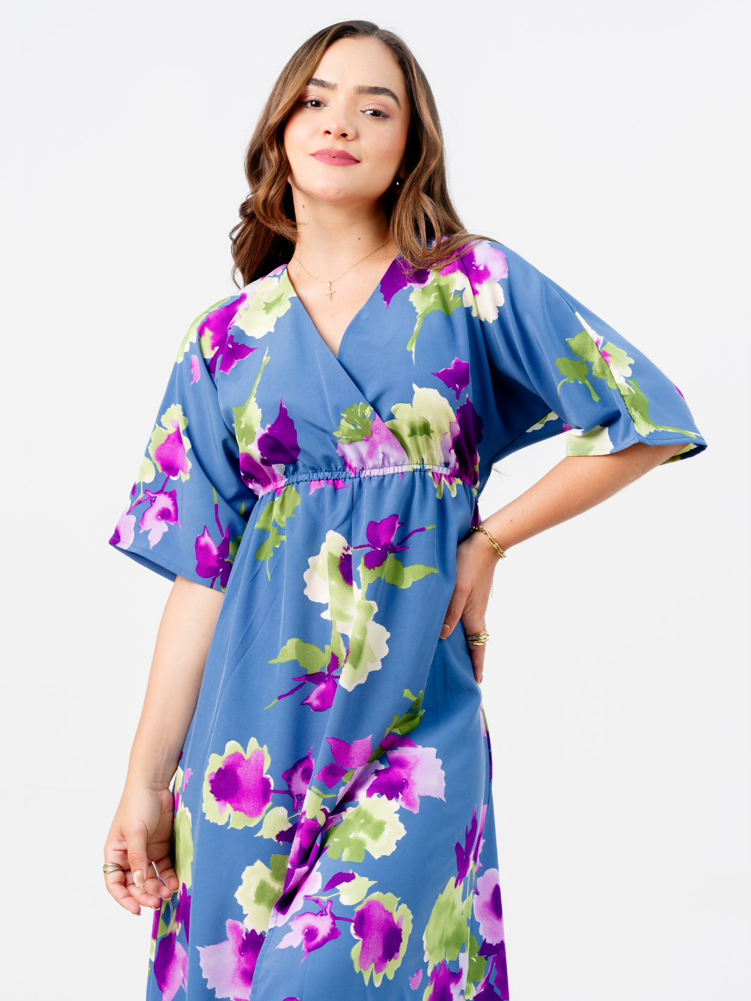 VESTIDO RENATA - ACERO