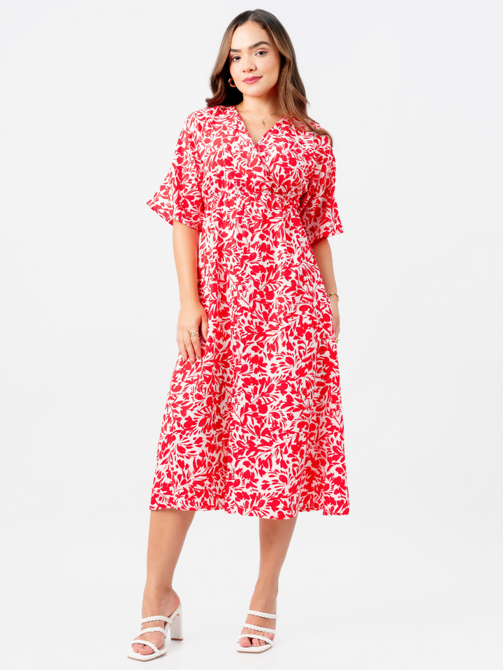 VESTIDO RENATA - ROJO