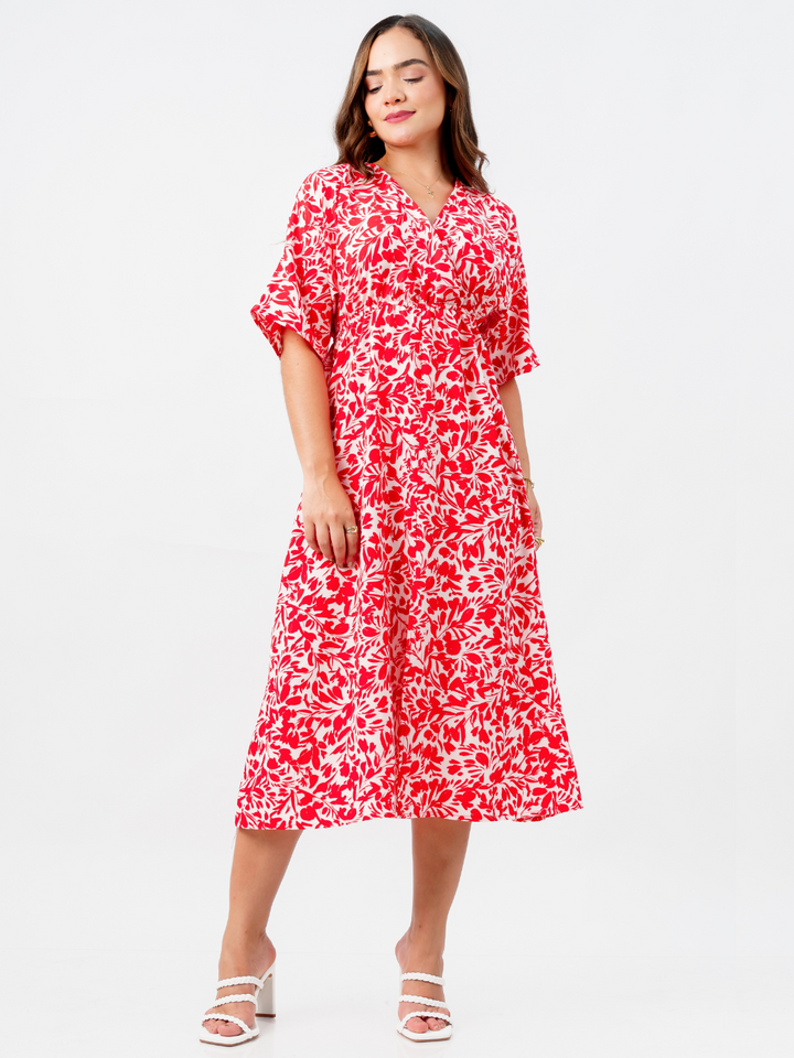 VESTIDO RENATA - ROJO