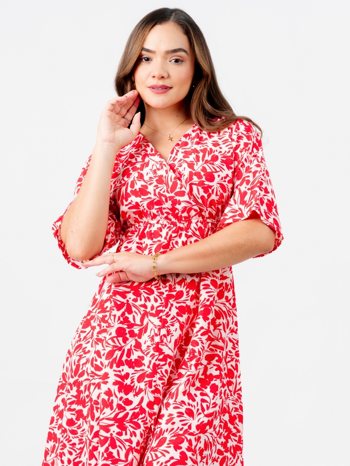 VESTIDO RENATA - ROJO