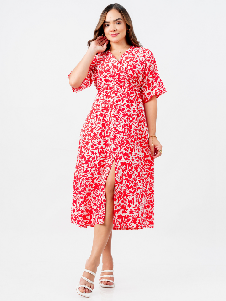 VESTIDO RENATA - ROJO