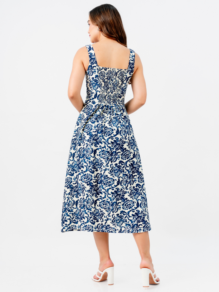 VESTIDO SALLY - AZUL