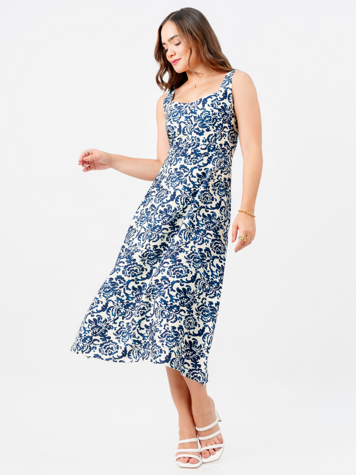 VESTIDO SALLY - AZUL