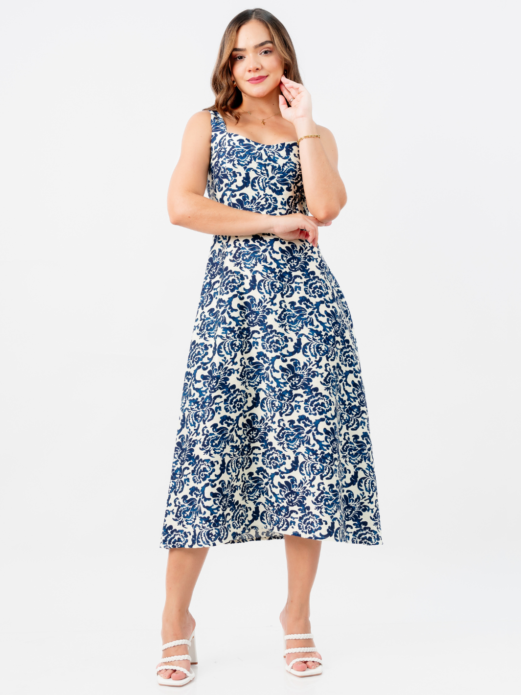 VESTIDO SALLY - AZUL