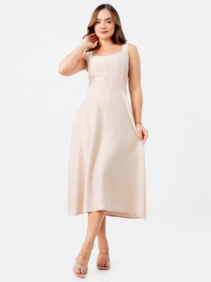 VESTIDO SALLY - NUDE