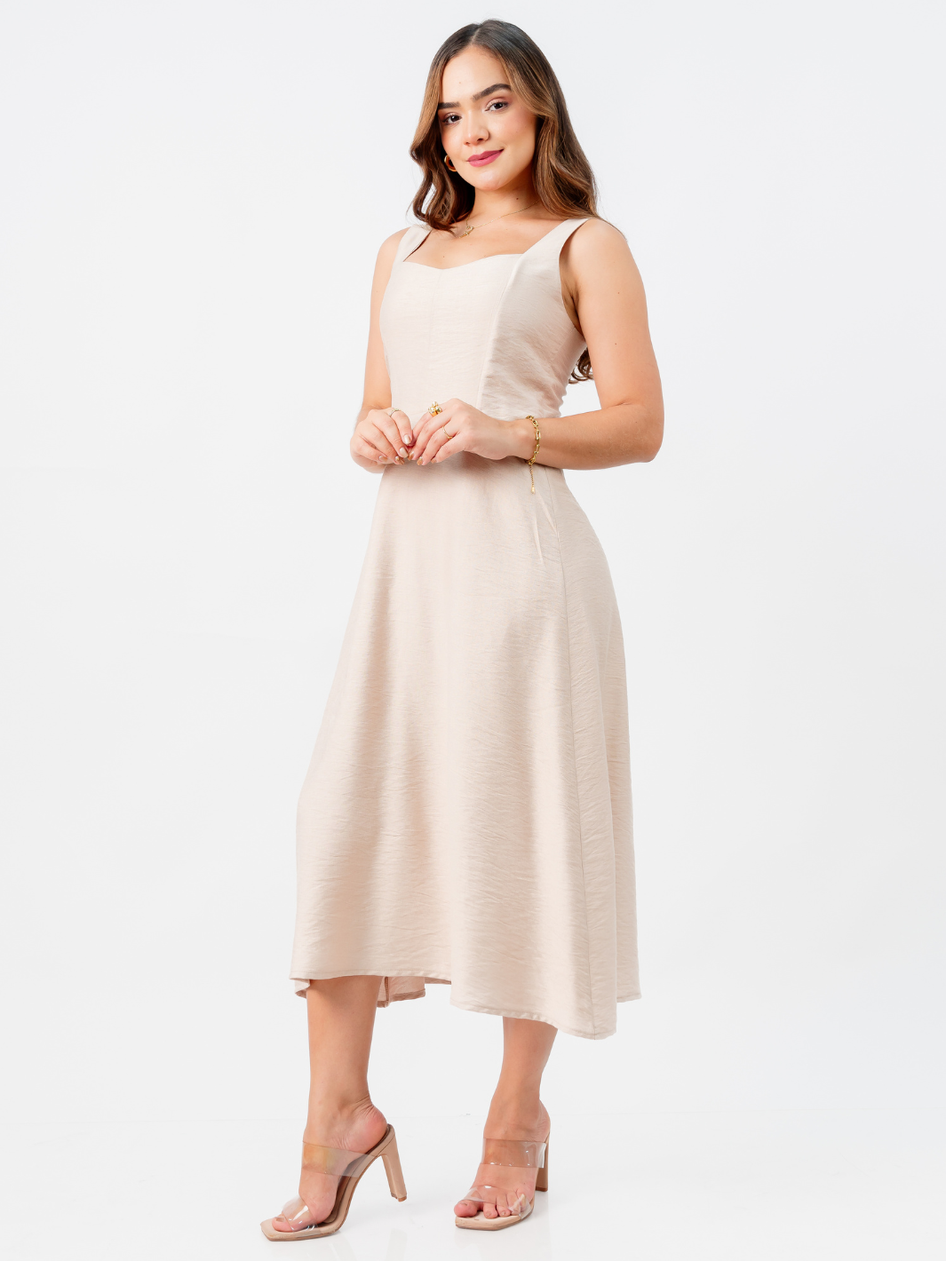 VESTIDO SALLY - NUDE