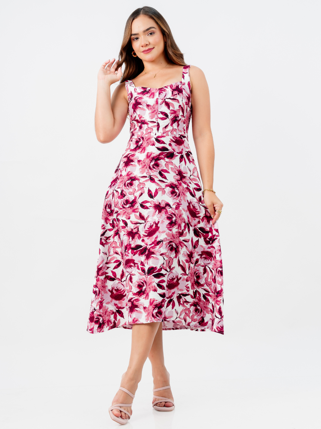 VESTIDO SALLY - VINO