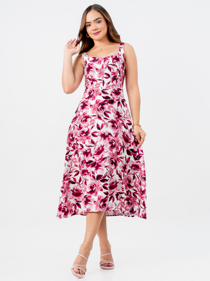VESTIDO SALLY - VINO