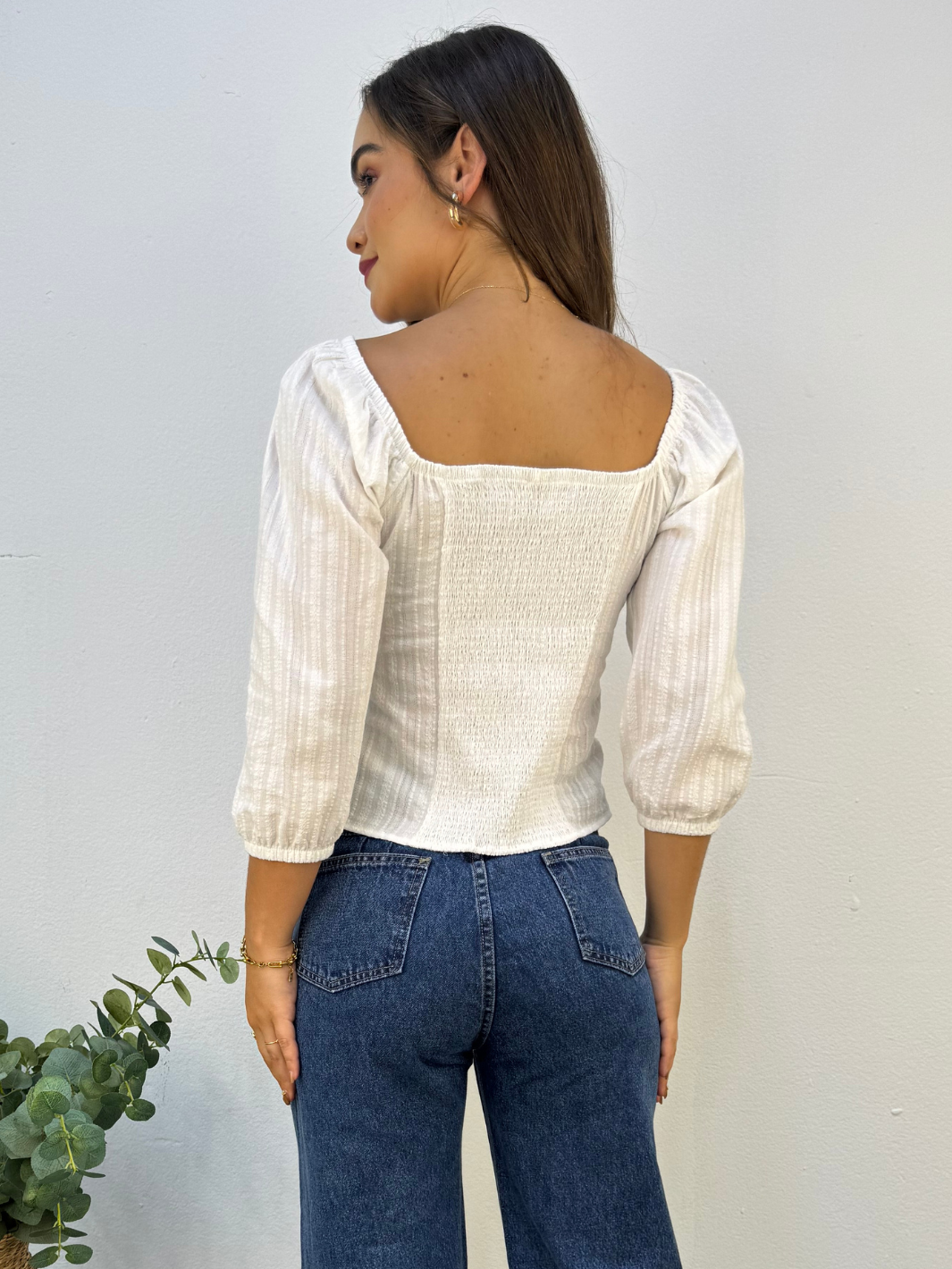 BLUSA FABIANA - PERLA