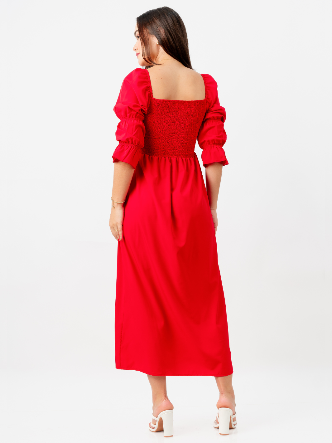 VESTIDO MEGAN - ROJO