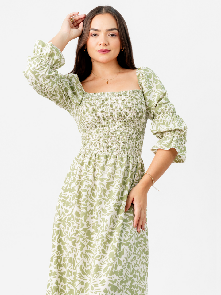 VESTIDO MEGAN - VERDE