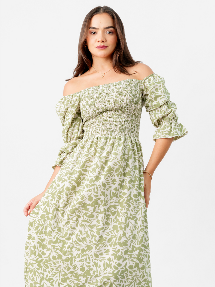 VESTIDO MEGAN - VERDE