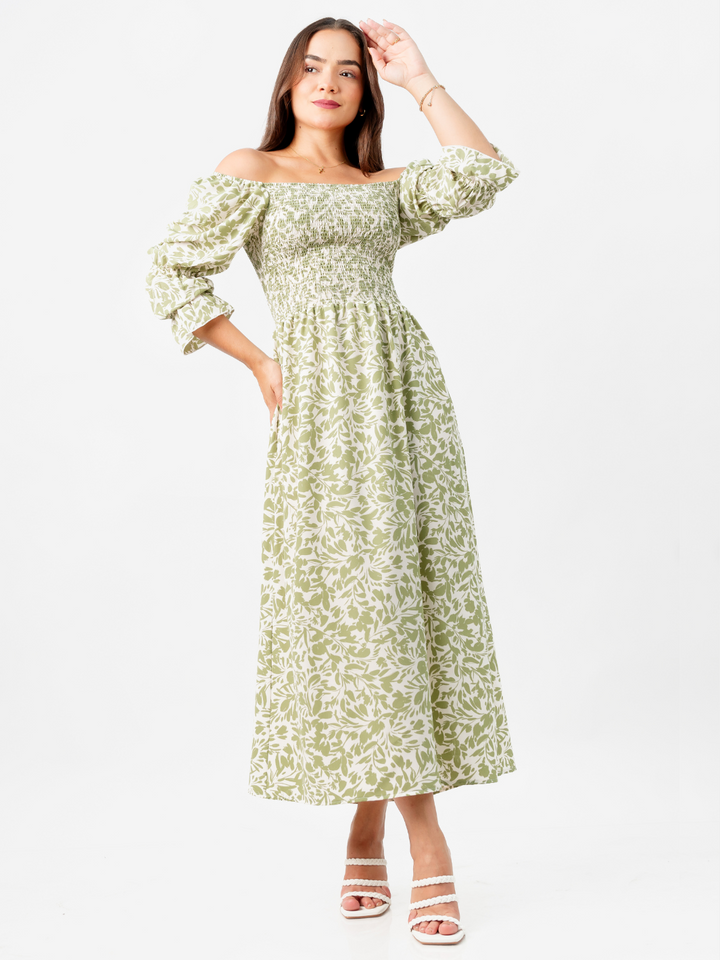 VESTIDO MEGAN - VERDE