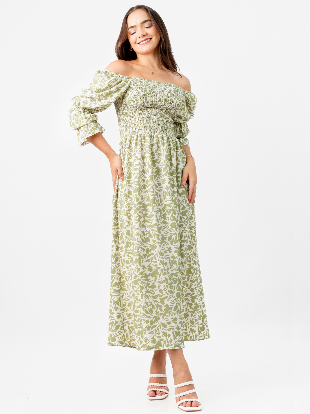 VESTIDO MEGAN - VERDE